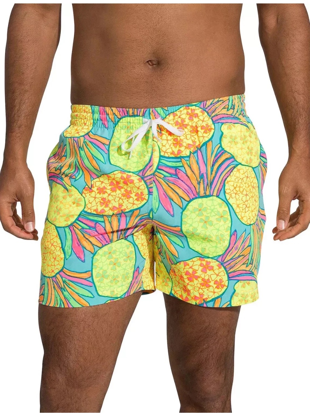 Chubbies Tropical Pineapple swim trunks men’s M